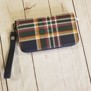 Plaid All About the Benjamins Wallet